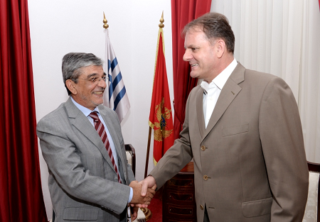 Ο Πρέσβυς κ. Σ. Αθανασίου συναντήθηκε, την 9.9.2015, με τον Δήμαρχο της Ποντγκόριτσας κ. Slavoljub Stijepović