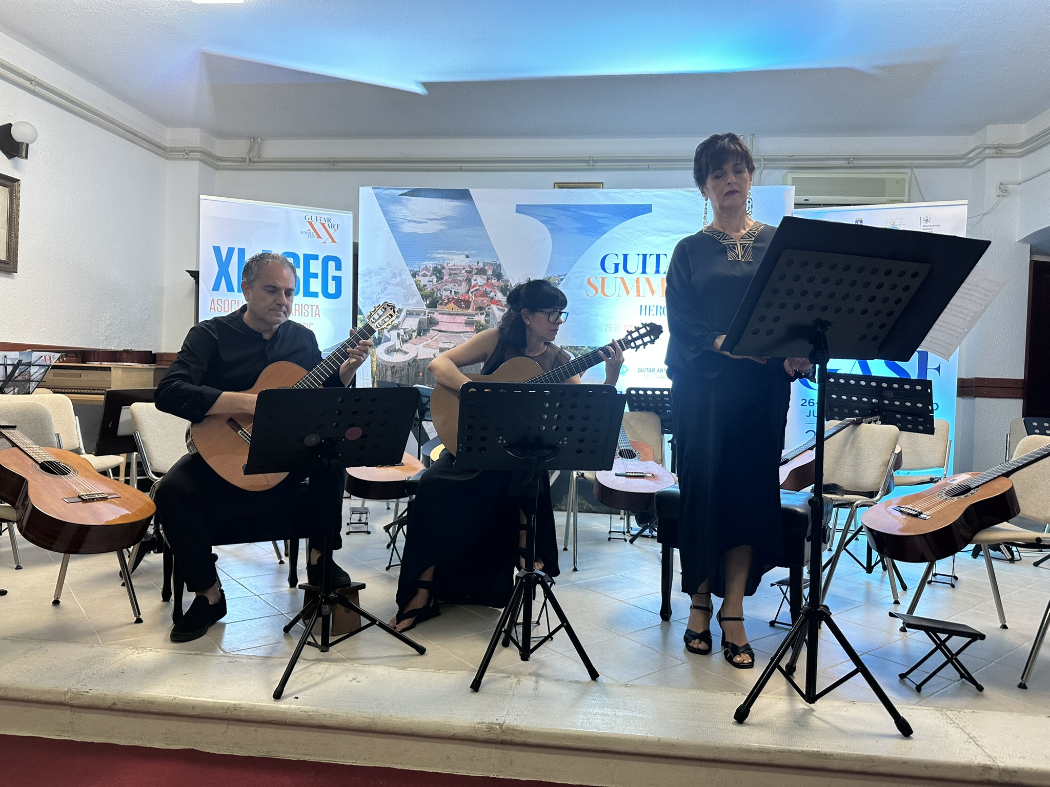 Η ελληνική μουσική στο διεθνές Guitar Art Summer Fest στο Herceg Novi