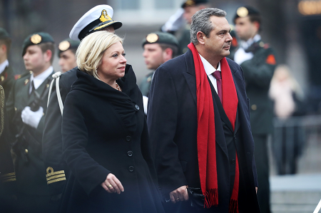 The Minister of National Defence Mr. Panos Kammenos visited The Hague