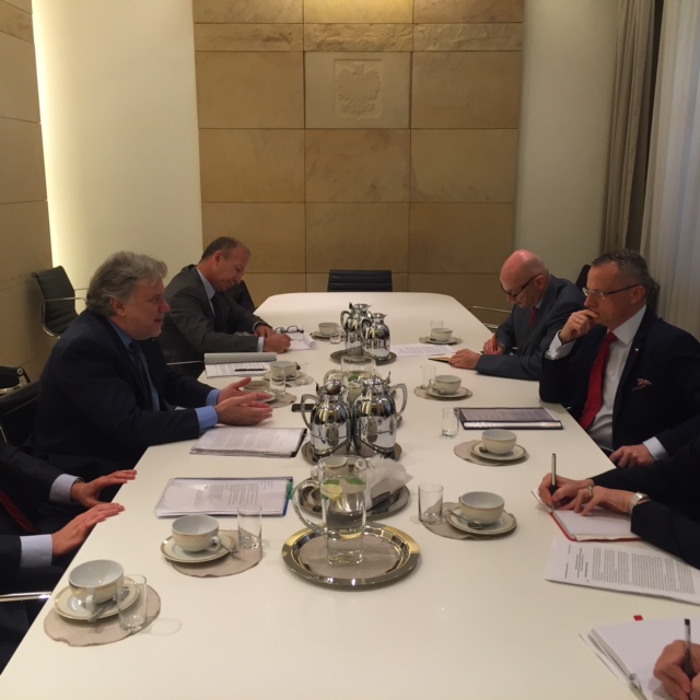 Visit of Alternate FM Mr. Katrougkalos