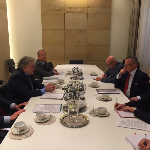 Visit of Alternate FM Mr. Katrougkalos