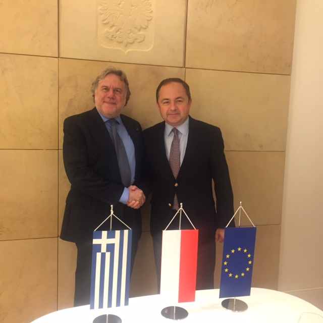 Visit of Alternate FM Mr. Katrougkalos