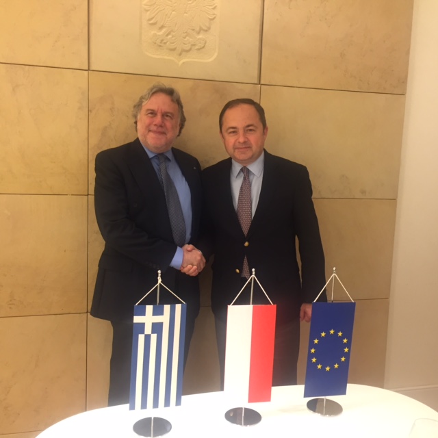 Visit of Alternate FM Mr. Katrougkalos