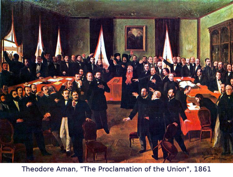 Union of the Principalities of Moldavia and Wallachia (January 24, 1859)
