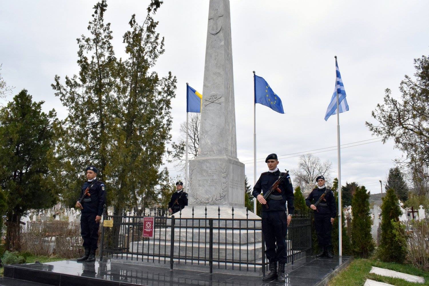 Completion of works for the restoration and renovation of the Memorial of the fallen heroes in the battle of Dragatsani, 26.9.15