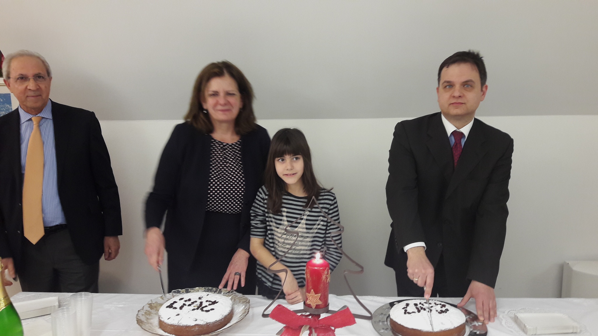 New Year's cutting of