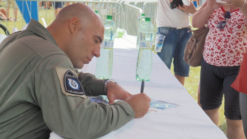 Participation of the Hellenic Air Force F-16 Demo Team