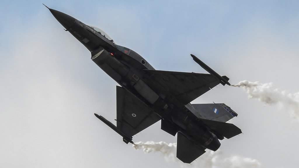 Participation of the Hellenic Air Force F-16 Demo Team