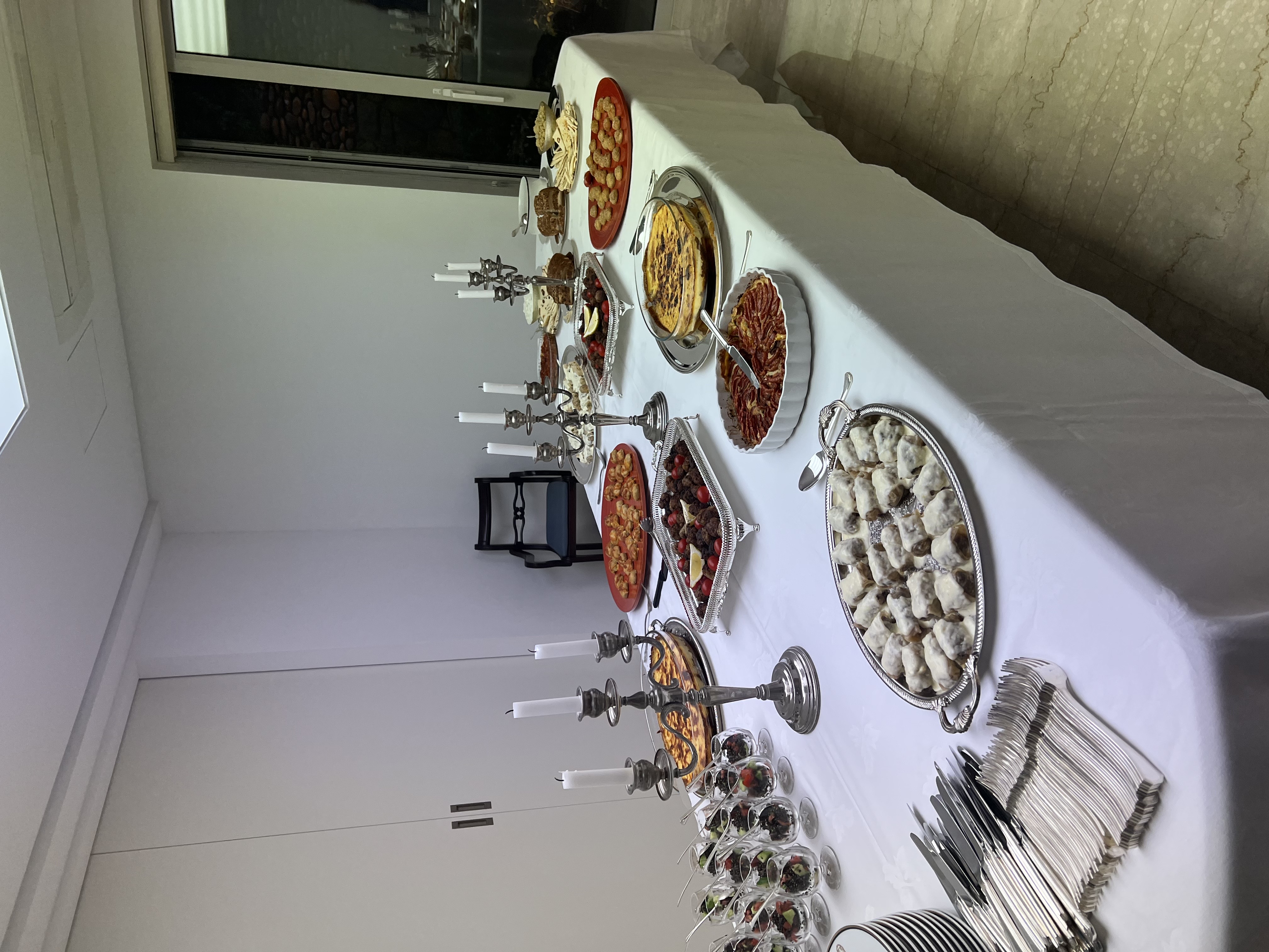 Reception for faculty and students of Department of Greek Studies