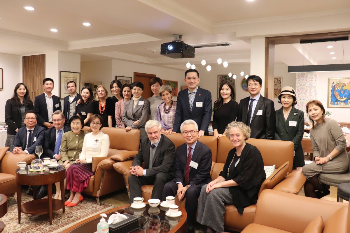 Talk on Present and Future of K-Culture by Ahn Ho-sang