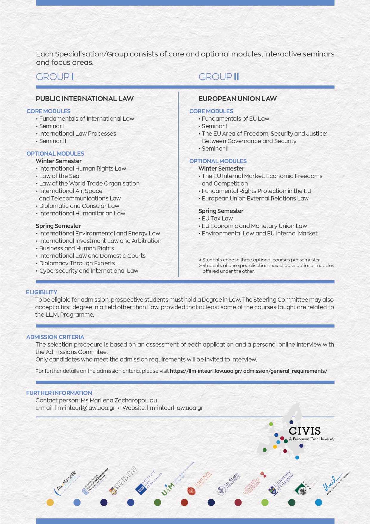 LL.M. in International and European Law