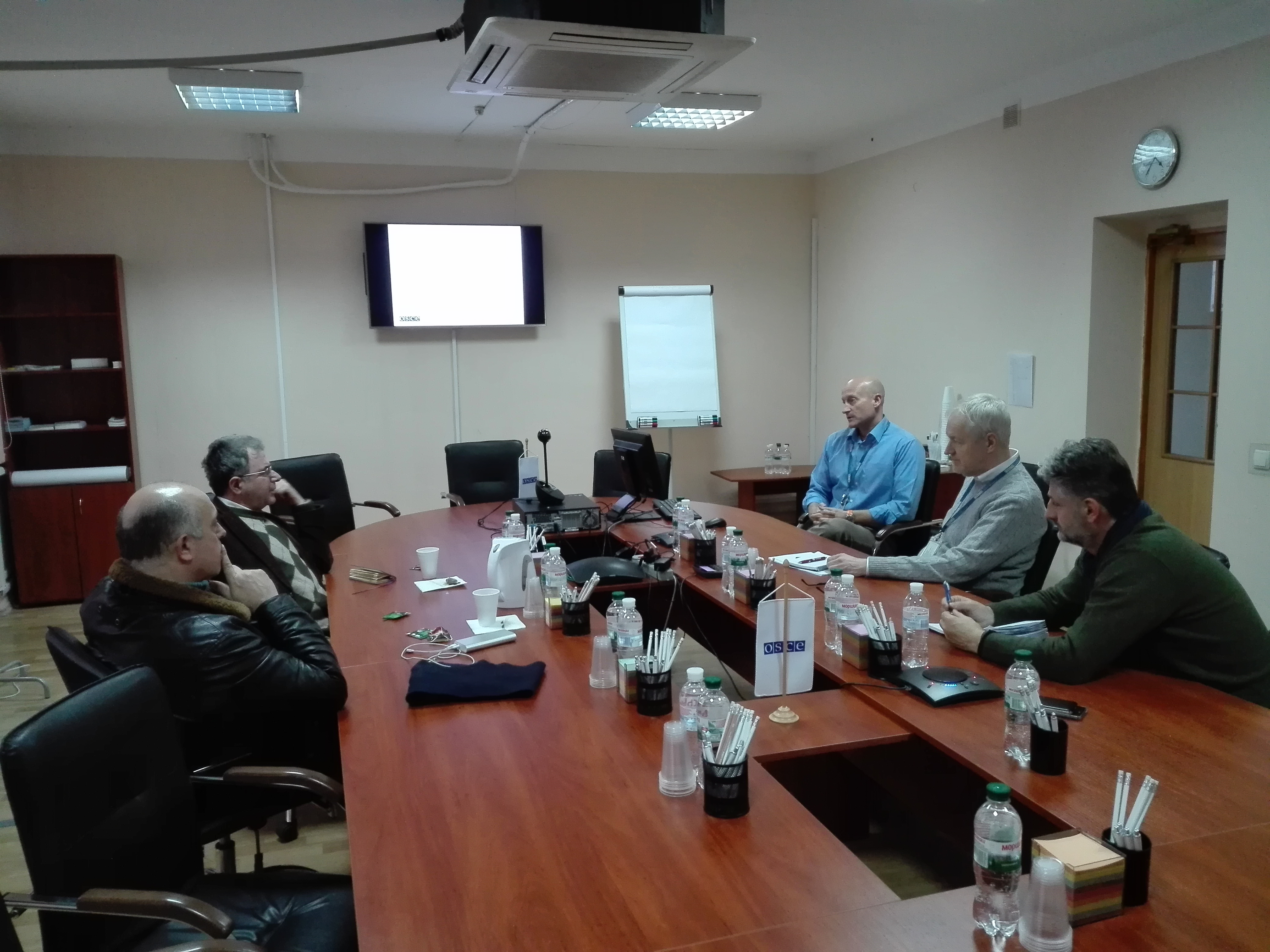 Greek Ambassador Georgios POUKAMISSAS met with officials in Kramatorsk