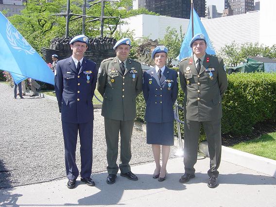 UN International Peacekeepers Day  (29 May)
