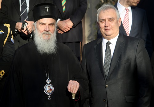 Γεύμα προς τιμήν του Πατριάρχη Σερβίας
