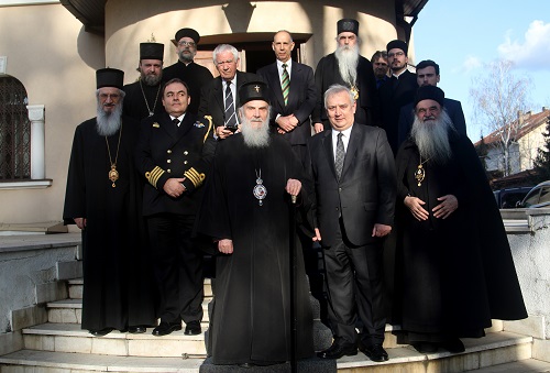 Γεύμα προς τιμήν του Πατριάρχη Σερβίας