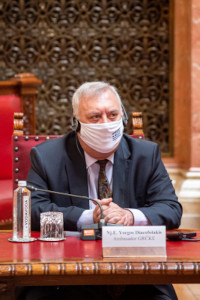 Ο Πρέσβης της Ελλάδος στη Σερβία, Γεώργιος Διακοφωτάκης στην επίσημη παρουσίαση του προγράμματος του φετινού «Belgrade Dance Festival»