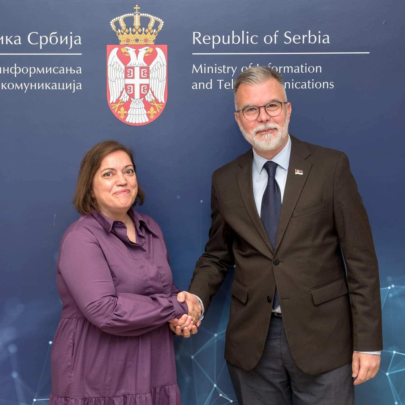 Συνάντηση Πρέσβεως της Ελλάδας με υπουργό Πληροφοριών και Τηλεπικοινωνιών της Σερβίας (17.12.2024)