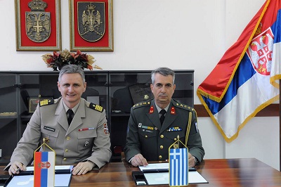 Yπογράφη Προγράμματος Στρατιωτικής Συνεργασίας Ελλάδας-Σερβίας για το 2014