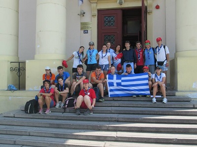 Επίσκεψη Ελλήνων Προσκόπων στην Πρεσβεία Βελιγραδίου (7.8.2014.)