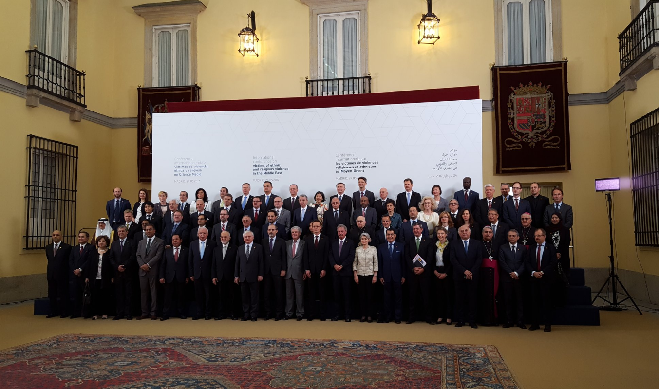 Participación del Viceministro de Asuntos Exteriores Yannis Amanatidis en la Conferencia Internacional sobre víctimas de violencia étnica y religiosa en Oriente Medio en Madrid