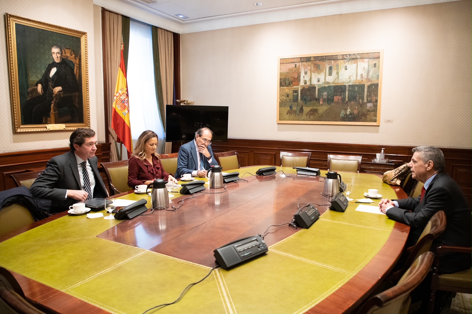 Συνάντηση στην Ισπανική Βουλή των Αντιπροσώπων