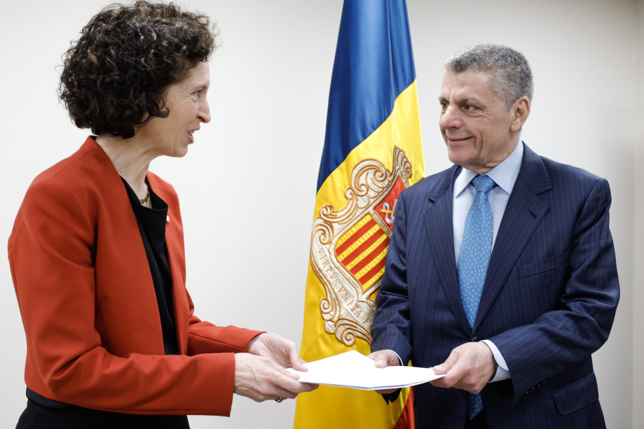 Επίδοση διαπιστευτηρίων Πρέσβεως κ. Ηλία Φωτόπουλου στο Πριγκηπάτο της Ανδόρρας