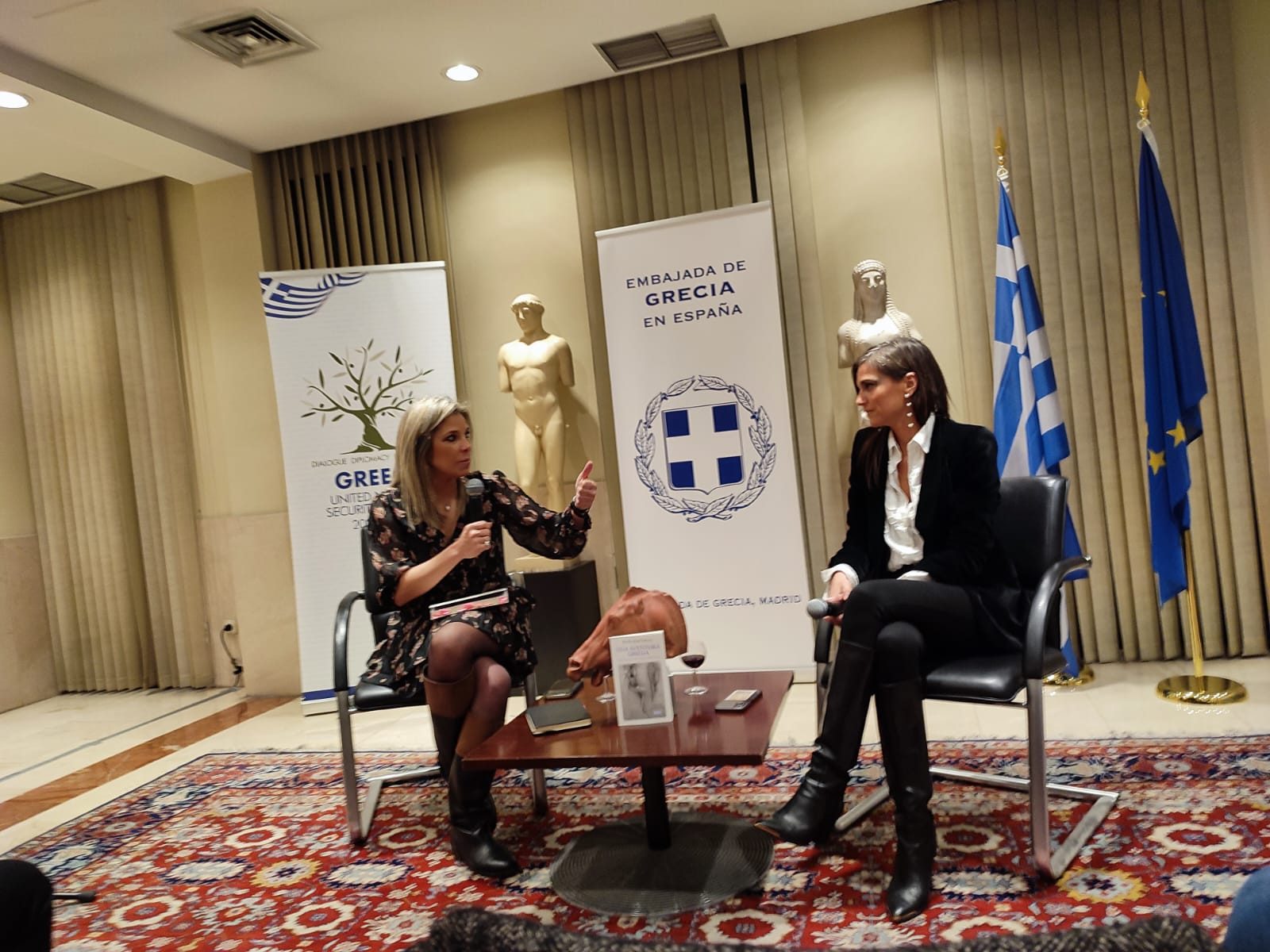 Presentación del libro «Una Aventura Griega: Tras los Pasos de Patrick  Leigh Fermor» en la Embajada de Grecia en Madrid - Noticias de la Embajada