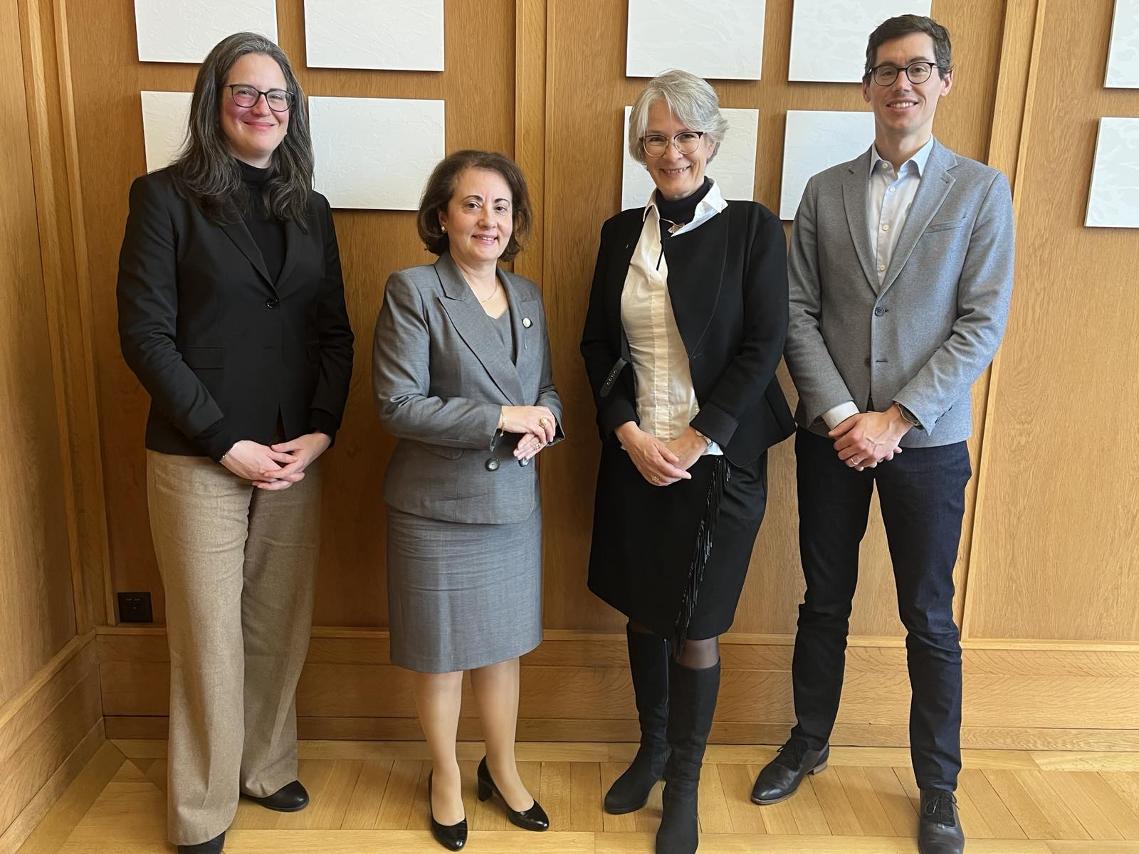 Meeting with the Dean of the University of Fribourg, Professor Katharina Fromm (3.2.2025)