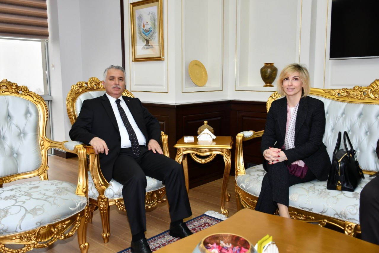 Yeni Tekirdağ Valisi ile Yunanistan Konsolosu’nun protokol görüşmesi 