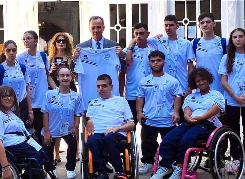 Υποδοχή Ελληνικής Αποστολής των Πανευρωπαϊκών Αγώνων Νέων ΑΜΕΑ στην Κωνσταντινούπολη (24/07/2025)