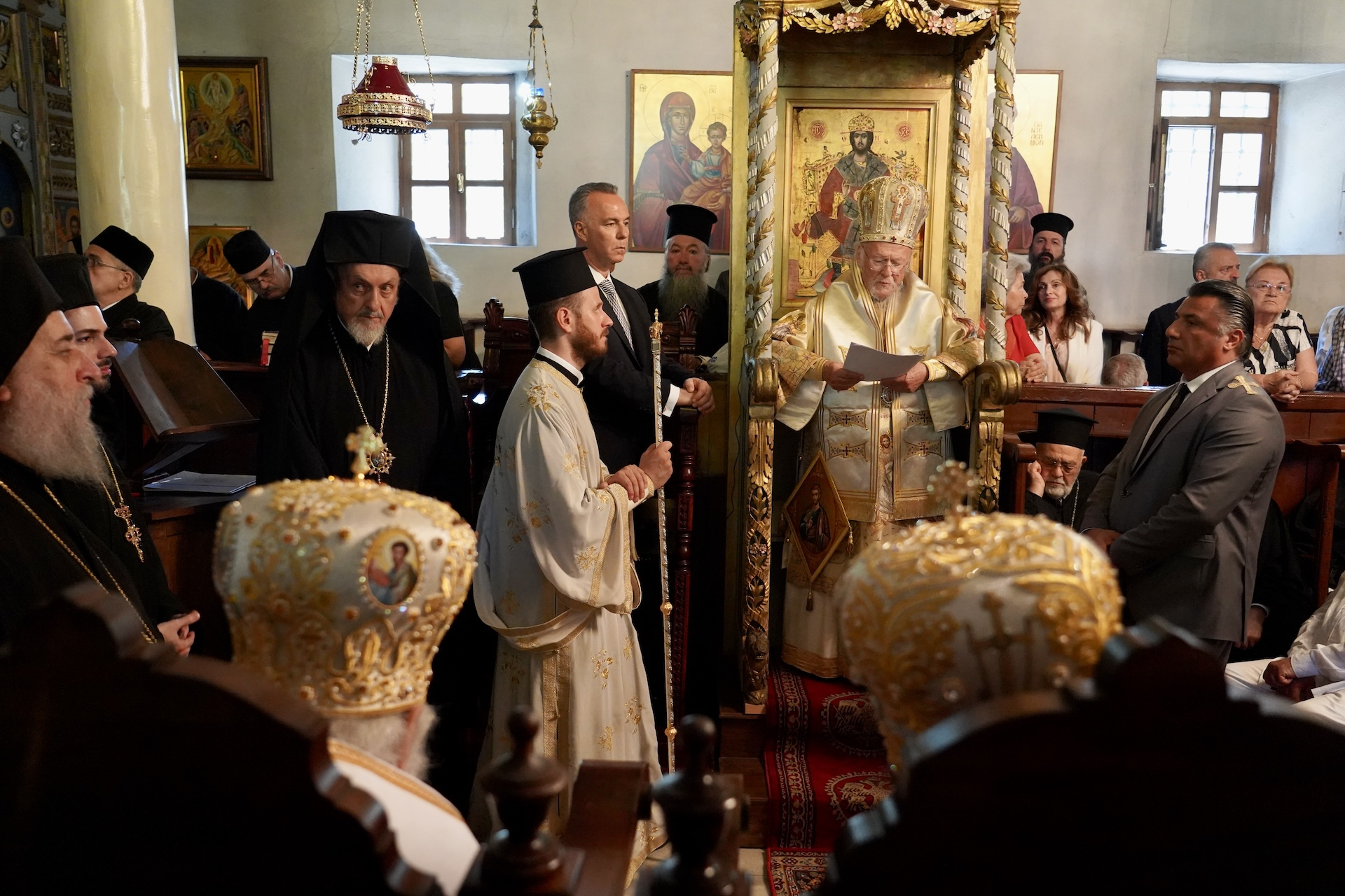 Ο Γενικός Πρόξενος στην Ίμβρο για τα ονομαστήρια του Οικουμενικού Πατριάρχη