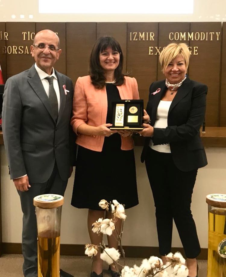 Ομιλία Γενικής Προξένου Αργυρώς Παπούλια στα μέλη της Γενικής Συνέλευσης του Χρηματιστηρίου Εμπορευμάτων Σμύρνης/Izmir Commodity Exchange